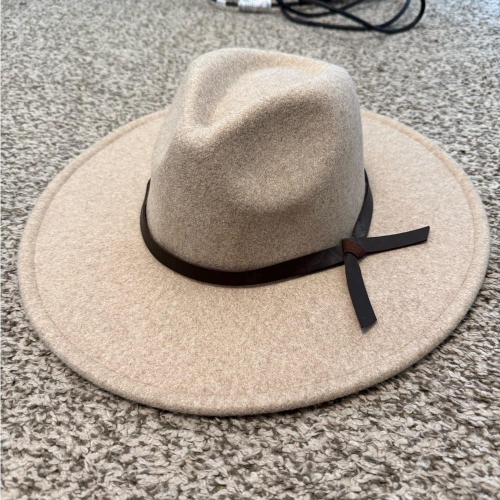 Elegant Tan Hat